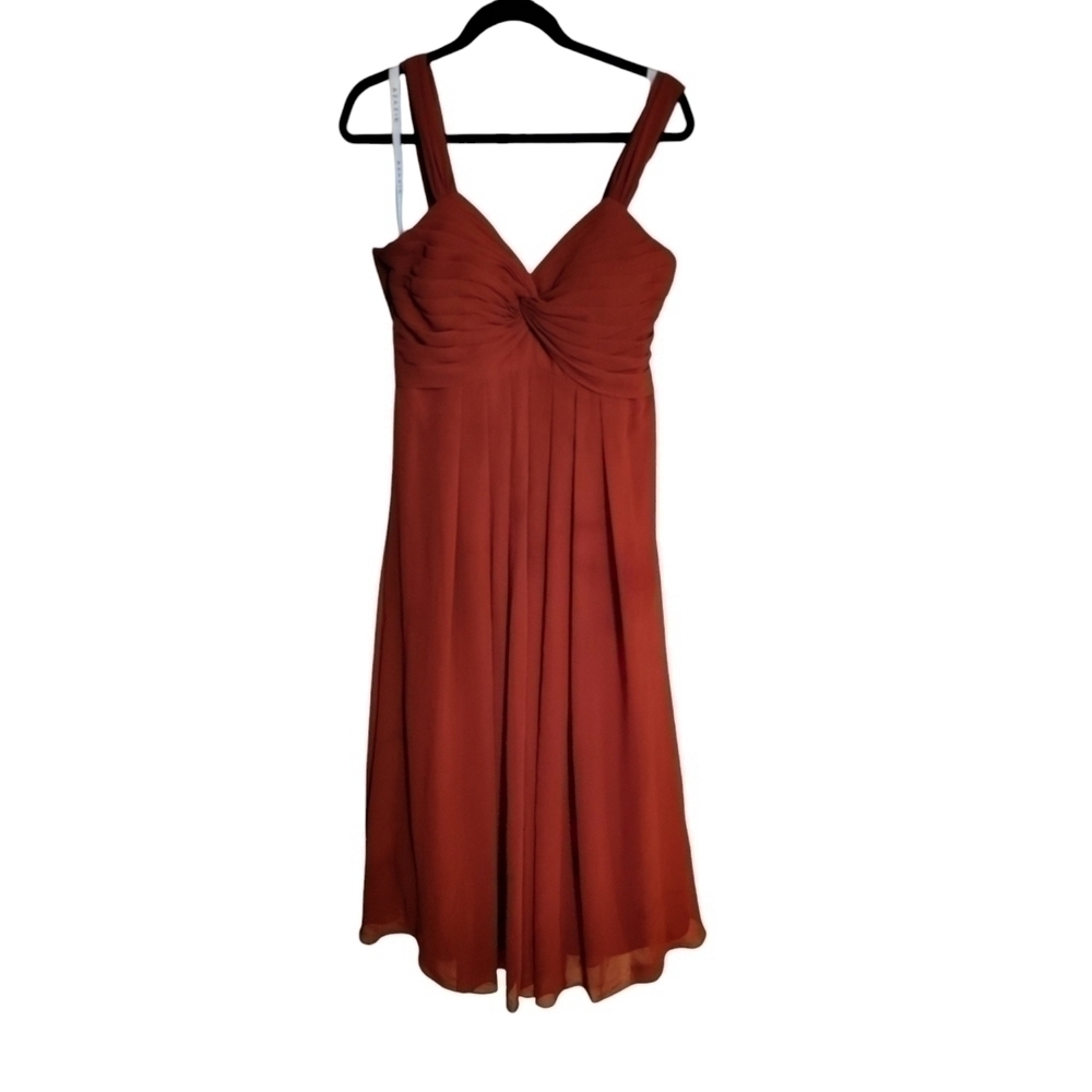 Azazie Dress Dusty Rose cabernet size C bust 35.5 waist 30 Hips 42